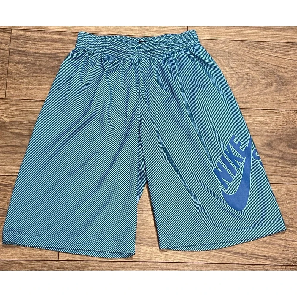 Nike SB‎ Youth L Wide Leg Blue Stripe Baggie Drawstring 22/10 Street Wear Skate